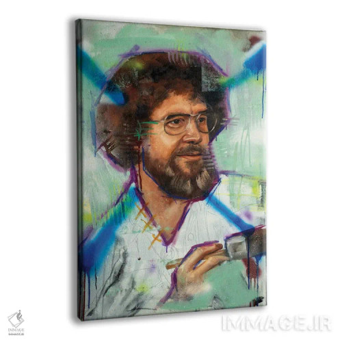 تابلو دکوراتیو باب راس اثر کدی سن - نمای پرسپکتیو محصول