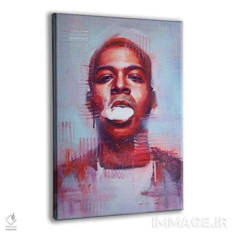 تابلو دکوراتیو کید کودی، دود اثر کدی سن - نمای پرسپکتیو محصول