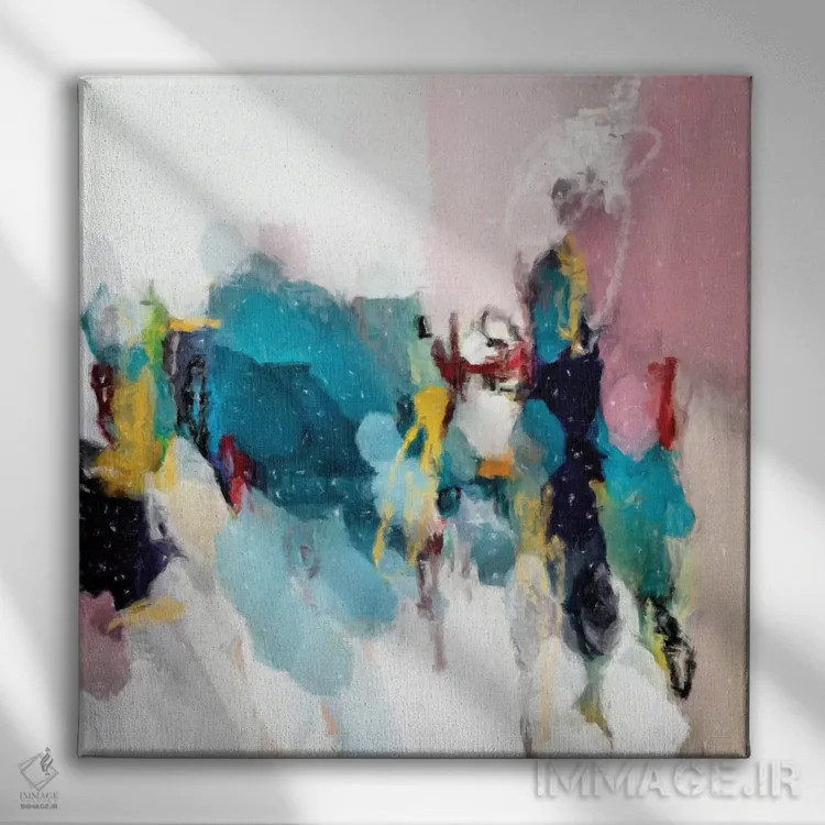 تابلو دکوراتیو اللگرا ۱ اثر رباورهاا کریستوا - نمای روبهرو روی دیوار