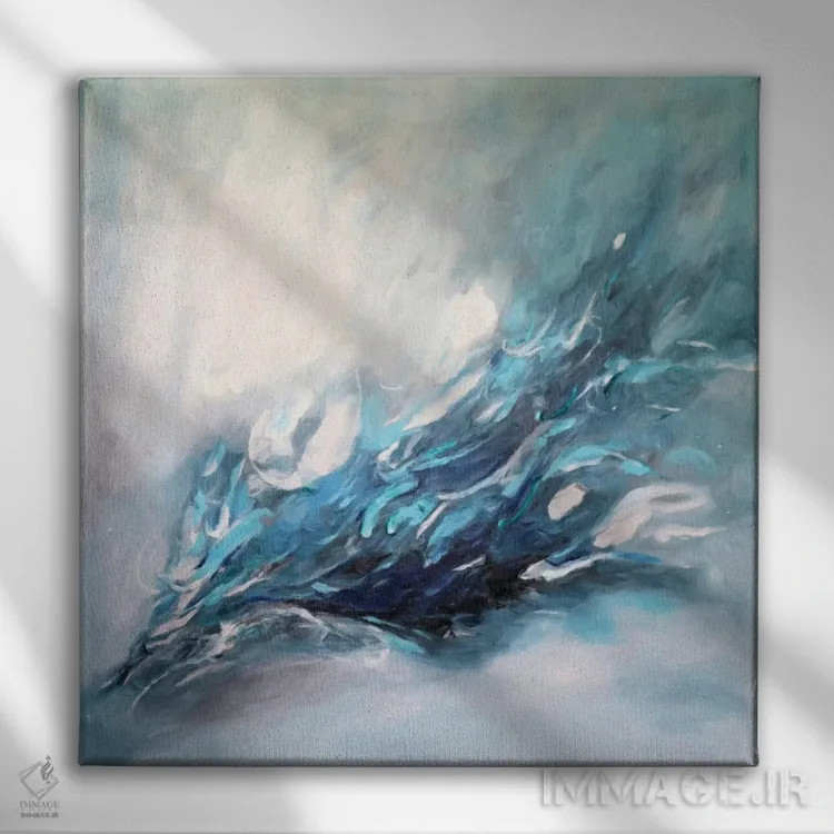 تابلو دکوراتیو بیان دوم اثر رباورهاا کریستوا - نمای روبهرو روی دیوار