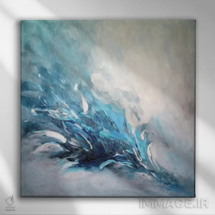 تابلو دکوراتیو بیان ۱ اثر رباورهاا کریستوا - نمای روبهرو روی دیوار