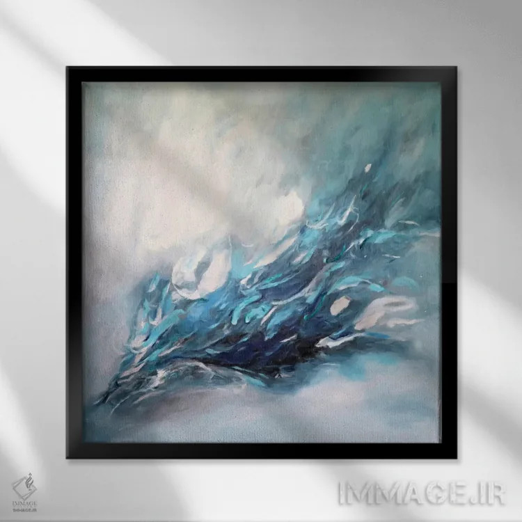 تابلو دکوراتیو بیان دوم اثر رباورهاا کریستوا - نمای قابدار مشکی