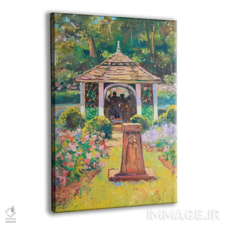 تابلو دکوراتیو گردهمایی در هیل استد اثر کترین ام الیوت - نمای پرسپکتیو محصول