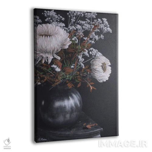 تابلو دکوراتیو طبیعت بی جان اثر شارلوت ادر - نمای پرسپکتیو محصول