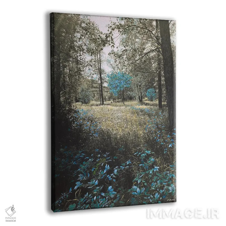 تابلو دکوراتیو پارک اثر شارلوت ادر - نمای پرسپکتیو محصول