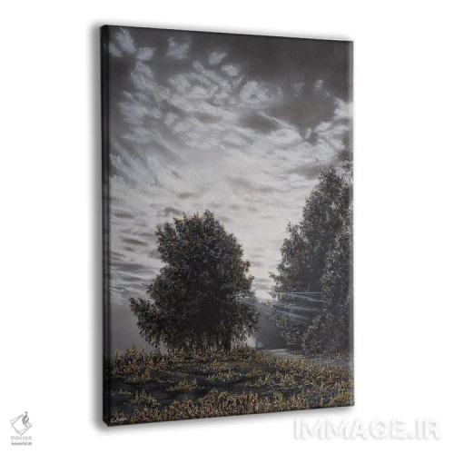 تابلو دکوراتیو نور و سایه ها اثر شارلوت ادر - نمای پرسپکتیو محصول