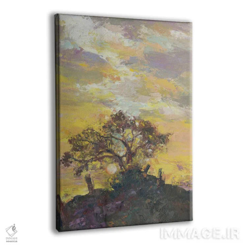 تابلو دکوراتیو یک راه به بالا اثر کترین ام الیوت - نمای پرسپکتیو محصول