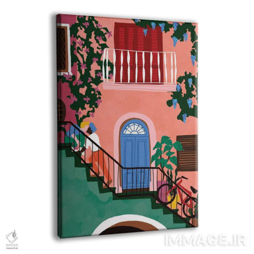 تابلو دکوراتیو مرا ببوس اثر جیدا الاسار - نمای پرسپکتیو محصول