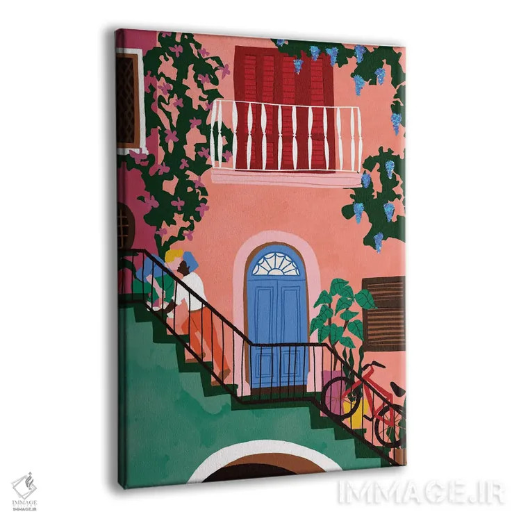 تابلو دکوراتیو مرا ببوس اثر جیدا الاسار - نمای پرسپکتیو محصول