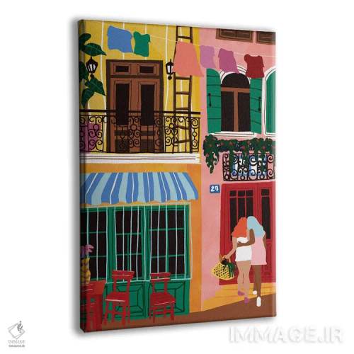 تابلو دکوراتیو مرا در آغوش بگیر اثر جیدا الاسار - نمای پرسپکتیو محصول