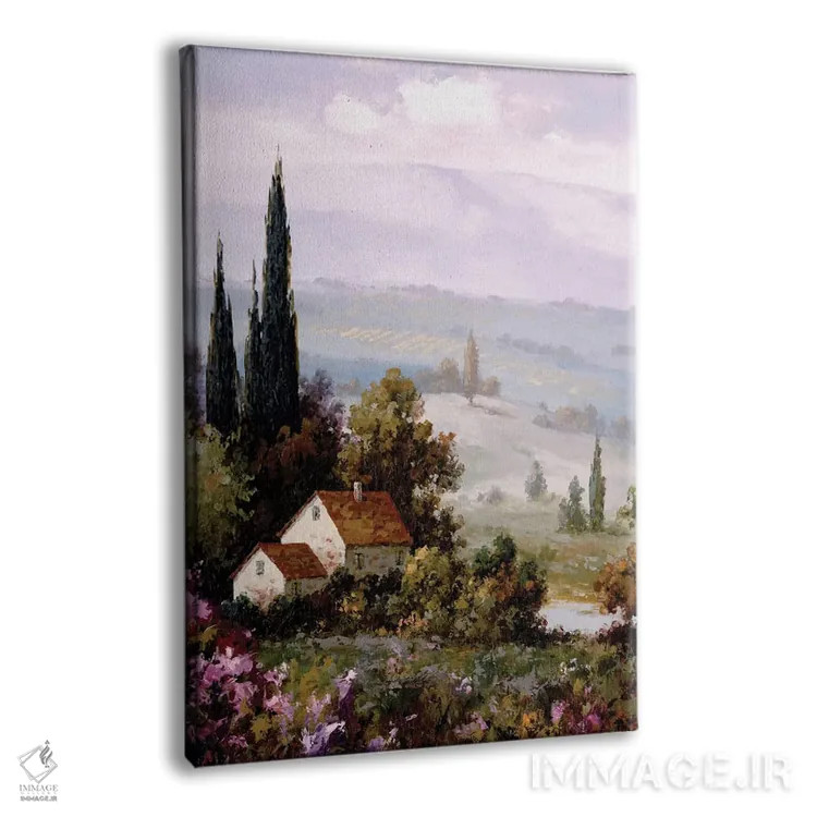 تابلو دکوراتیو راحتی روستایی II اثر چارلز گال - نمای پرسپکتیو محصول