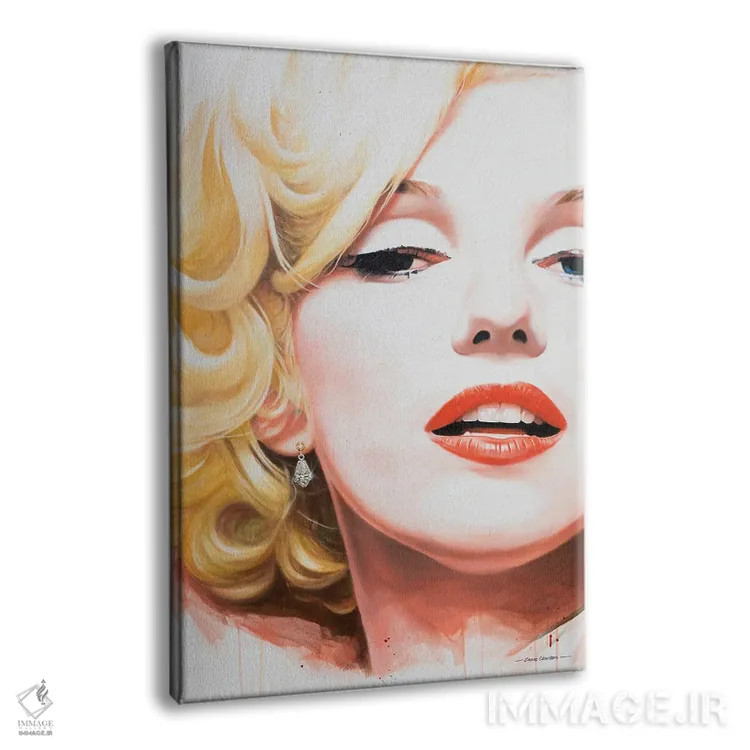 تابلو دکوراتیو مرلین مونرو اثر کریگ کمپبل - نمای پرسپکتیو محصول