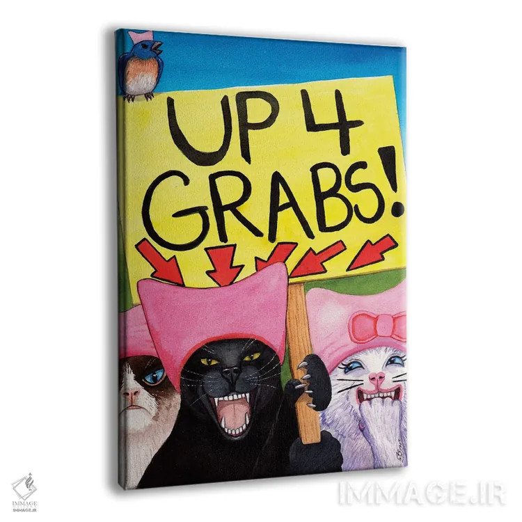 تابلو دکوراتیو هر زمان اثر کترین جی مک الروی - نمای پرسپکتیو محصول