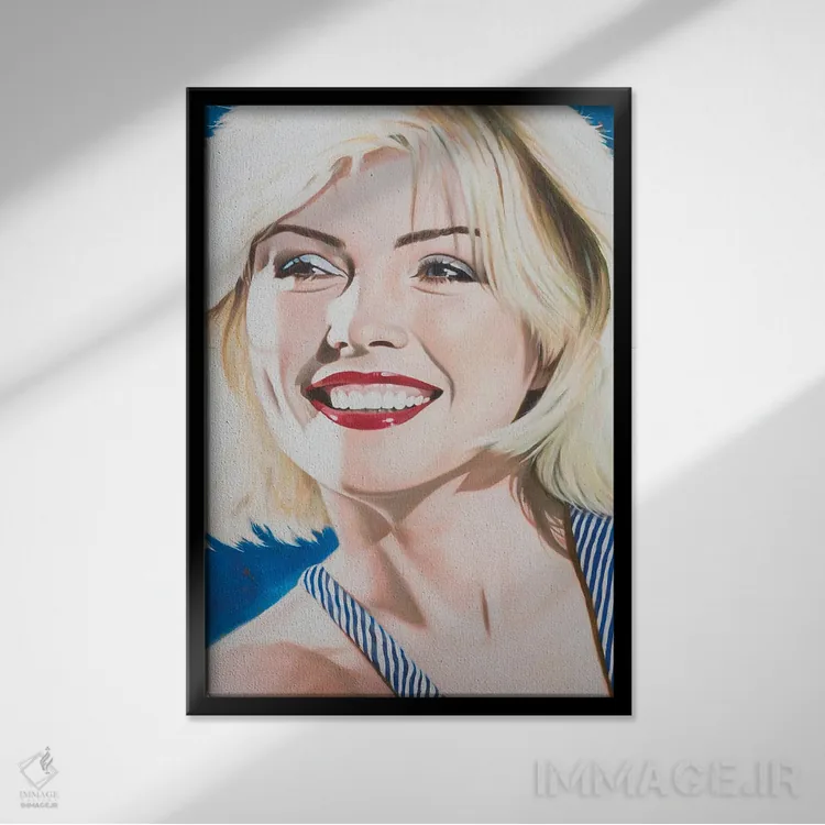 تابلو دکوراتیو دبی هری اثر کریگ کمپبل - نمای قابدار مشکی