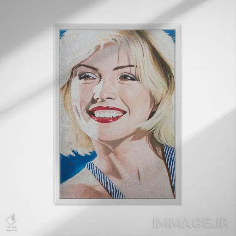 تابلو دکوراتیو دبی هری اثر کریگ کمپبل - نمای قابدار سفید