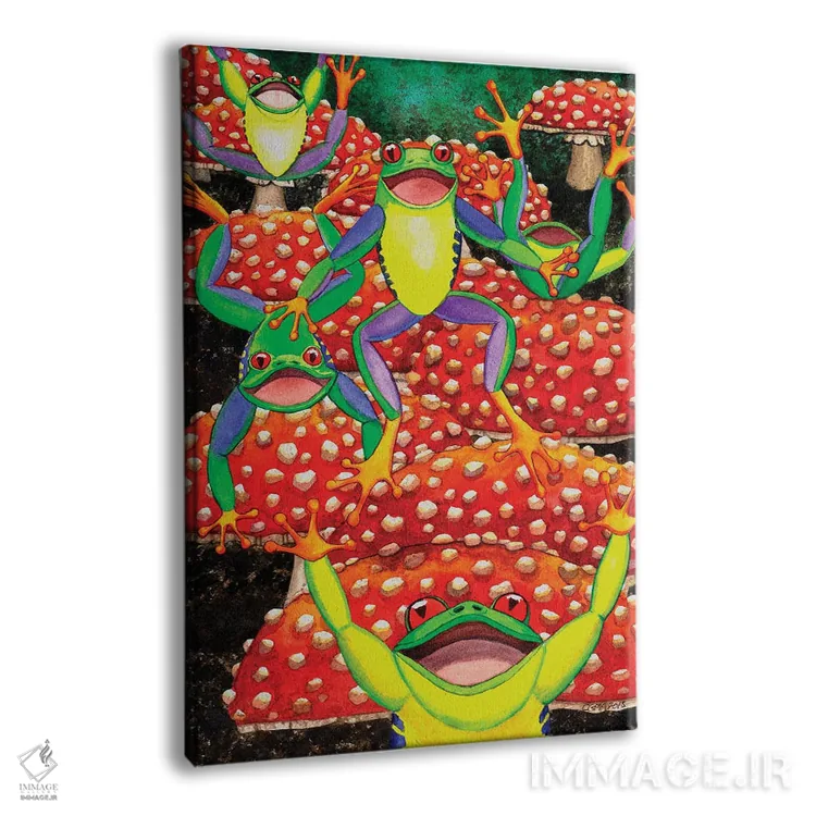 تابلو دکوراتیو پریدن اثر کترین جی مک الروی - نمای پرسپکتیو محصول