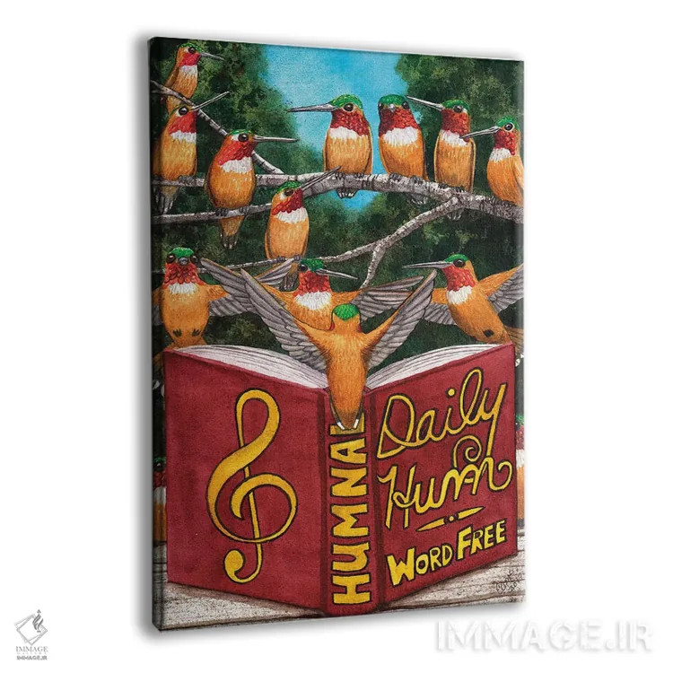 تابلو دکوراتیو همه با هم الان اثر کترین جی مک الروی - نمای پرسپکتیو محصول