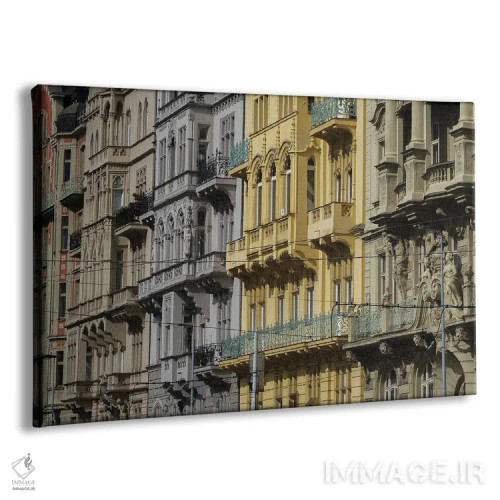 تابلو دکوراتیو پالت ساختمانی اثر گیلیارد برسسان - نمای پرسپکتیو محصول