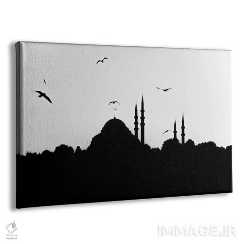 تابلو دکوراتیو رقص پرندگان اثر گیلیارد برسسان - نمای پرسپکتیو محصول