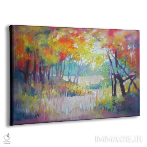 تابلو دکوراتیو لحظه ای در تابستان اثر گیل بوستامانته - نمای پرسپکتیو محصول