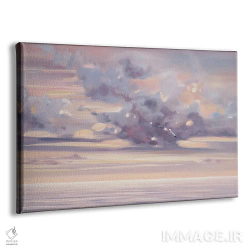 تابلو انتزاعی بازمانده زیبا اثر گیل بوستامانته - نمای پرسپکتیو محصول