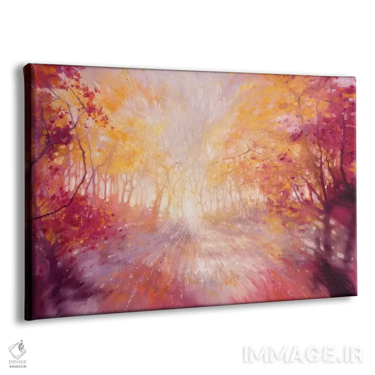 تابلو انتزاعی طبیعت فرا می خواند اثر گیل بوستامانته - نمای پرسپکتیو محصول