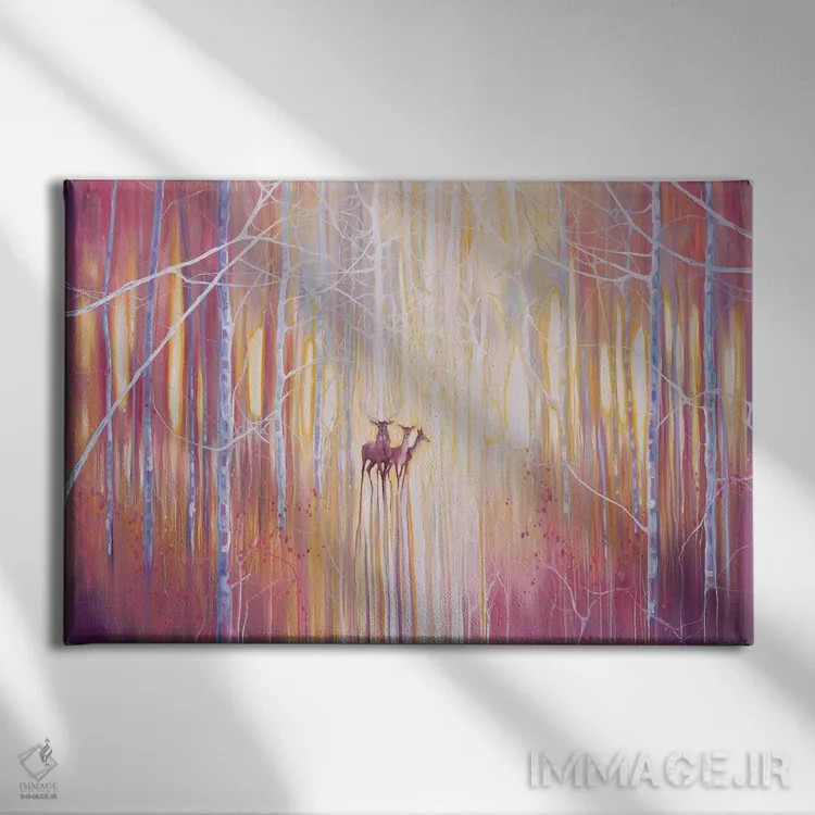 تابلو دکوراتیو ظهور اثر گیل بوستامانته - نمای روبهرو روی دیوار