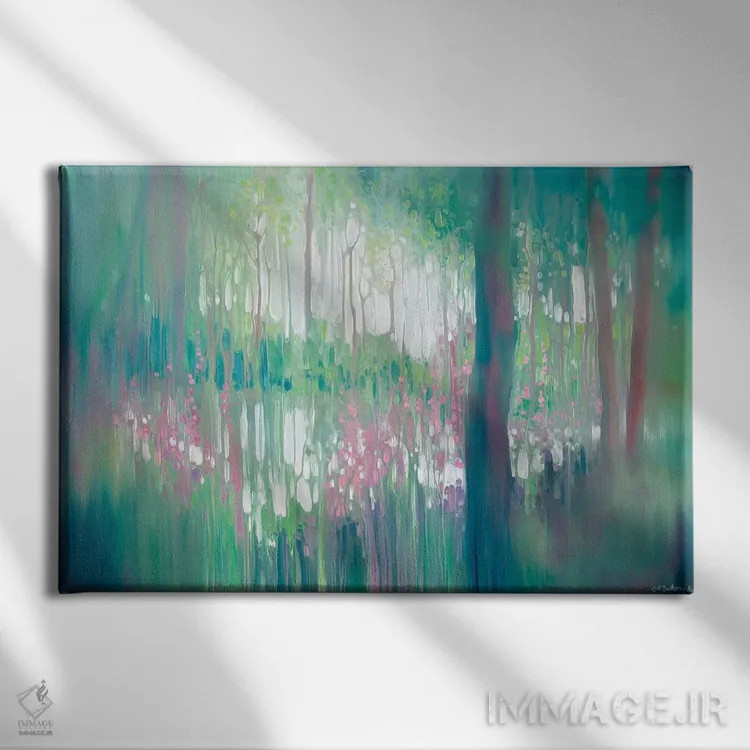 تابلو دکوراتیو کشف اثر گیل بوستامانته - نمای روبهرو روی دیوار