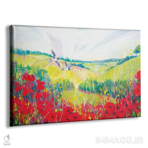 تابلو دکوراتیو تابستان ساوت داونز اثر گیل بوستامانته - نمای پرسپکتیو محصول