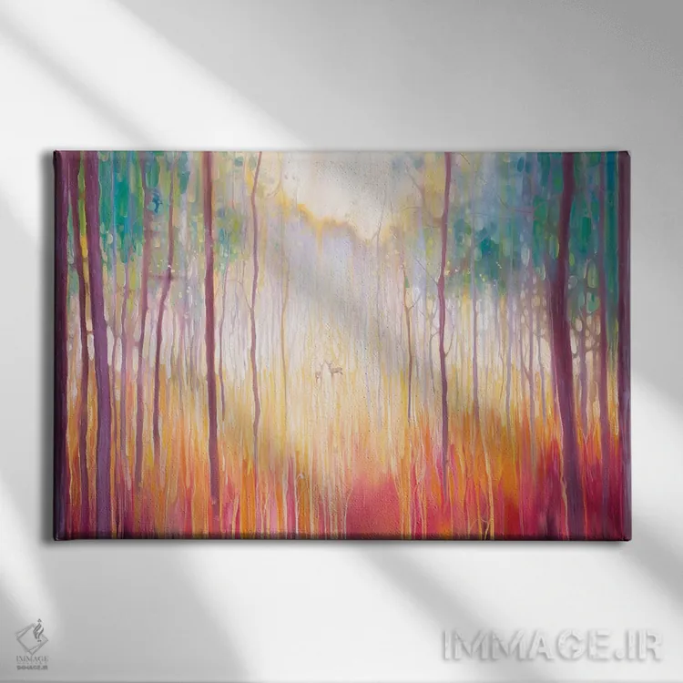 تابلو دکوراتیو گریزان ۲ اثر گیل بوستامانته - نمای روبهرو روی دیوار