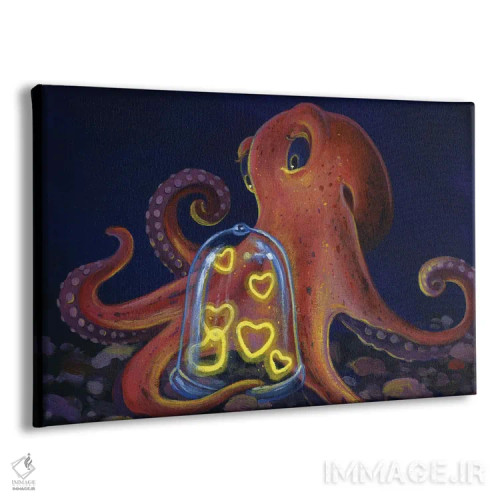 تابلو دکوراتیو در احاطه اثر گیگی چن - نمای پرسپکتیو محصول