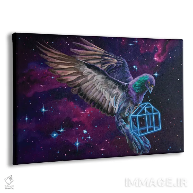 تابلو دکوراتیو محکم نگه دار اثر گیگی چن - نمای پرسپکتیو محصول