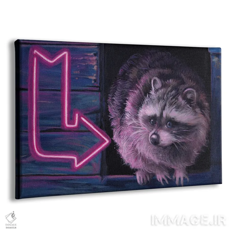 تابلو دکوراتیو به کدام سمت رفت اثر گیگی چن - نمای پرسپکتیو محصول