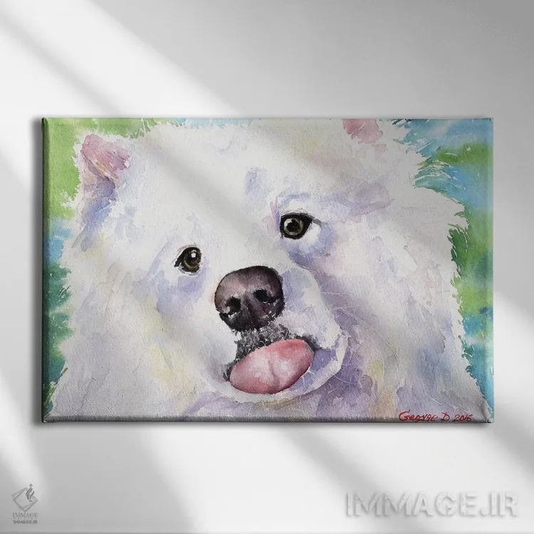 تابلو دکوراتیو ساموید اثر جورج دیاچنکو - نمای روبهرو روی دیوار