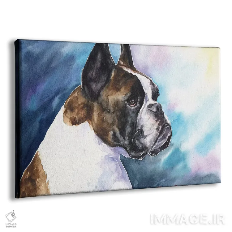 تابلو دکوراتیو باکسر اثر جورج دیاچنکو - نمای پرسپکتیو محصول