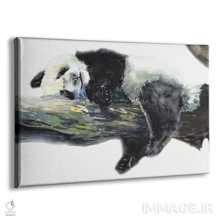 تابلو دکوراتیو پاندا اثر جورج دیاچنکو - نمای پرسپکتیو محصول