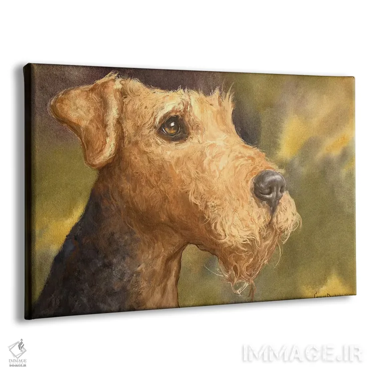 تابلو دکوراتیو ایردیل با زمینه اثر جورج دیاچنکو - نمای پرسپکتیو محصول