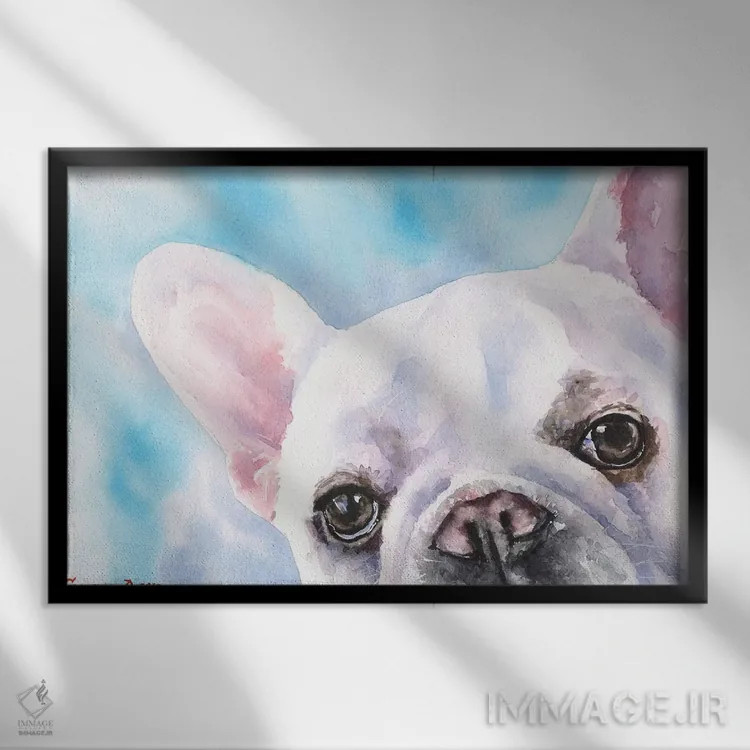 تابلو دکوراتیو می تونی منو پیدا کنی؟ اثر جورج دیاچنکو - نمای قابدار مشکی