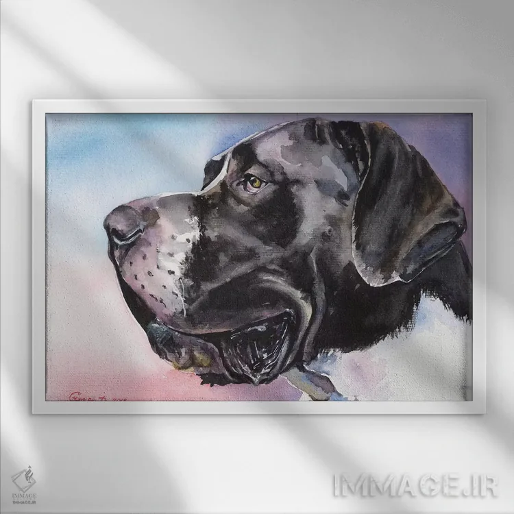 تابلو دکوراتیو گریت باور ۲ اثر جورج دیاچنکو - نمای قابدار سفید