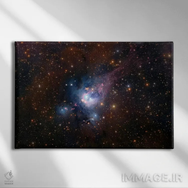 تابلو دکوراتیو مهد ستاره ای اثر رابرت گندلر - نمای روبهرو روی دیوار