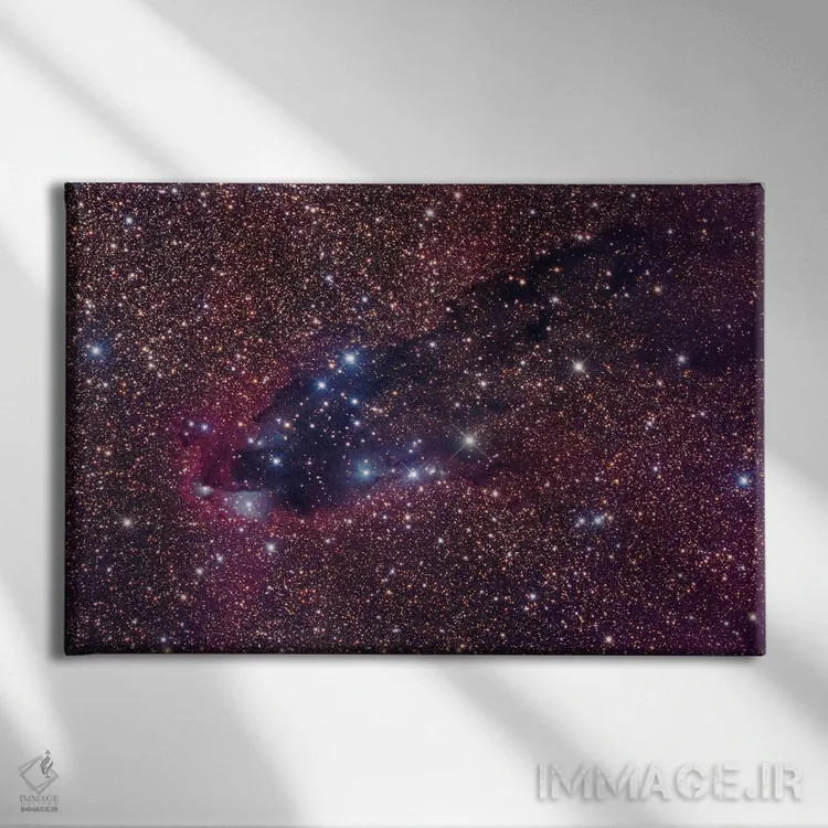 تابلو دکوراتیو Cometary Globule In Scorpius,برج تاریک، توده دنباله دار در… اثر رابرت گندلر - نمای روبهرو روی دیوار