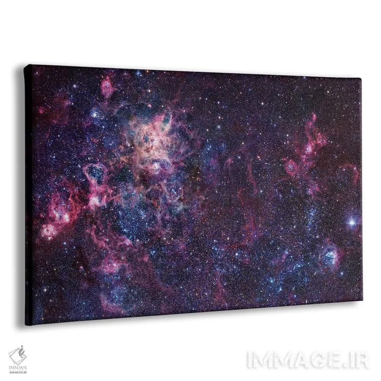 تابلو دکوراتیو موزاییک سحابی عنکبوتی اثر رابرت گندلر - نمای پرسپکتیو محصول