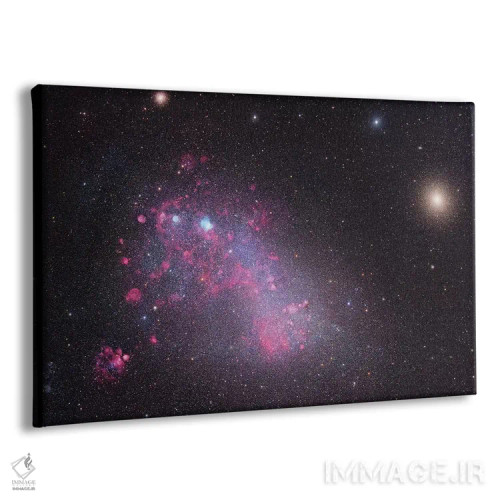 تابلو دکوراتیو ابر کوچک ماژلانی اثر رابرت گندلر - نمای پرسپکتیو محصول