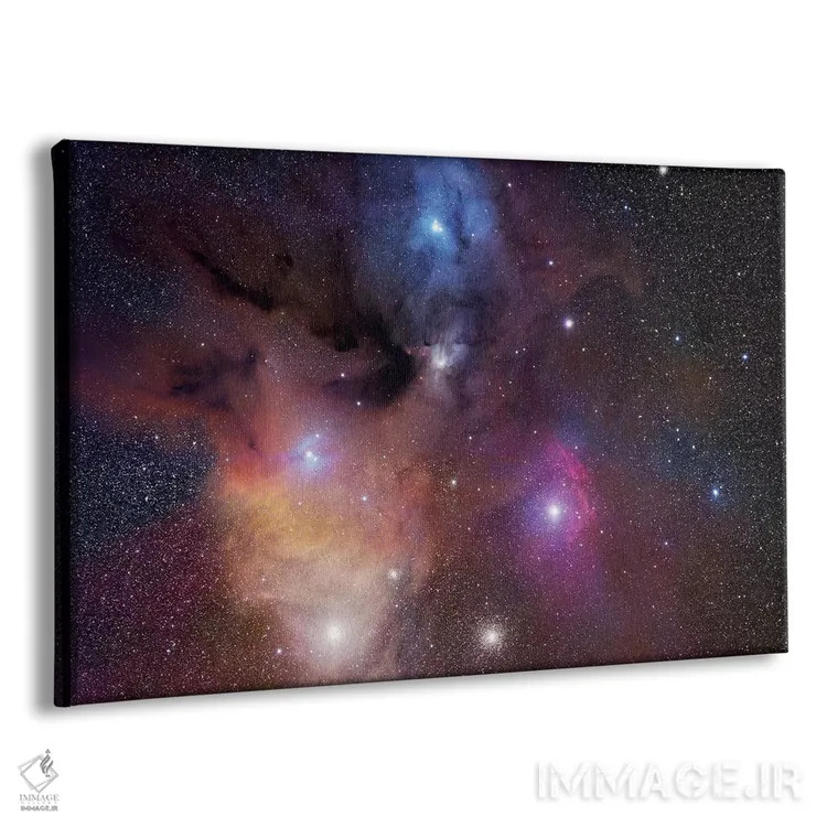 تابلو دکوراتیو موزاییک سحابی رو افیوخوس اثر رابرت گندلر - نمای پرسپکتیو محصول