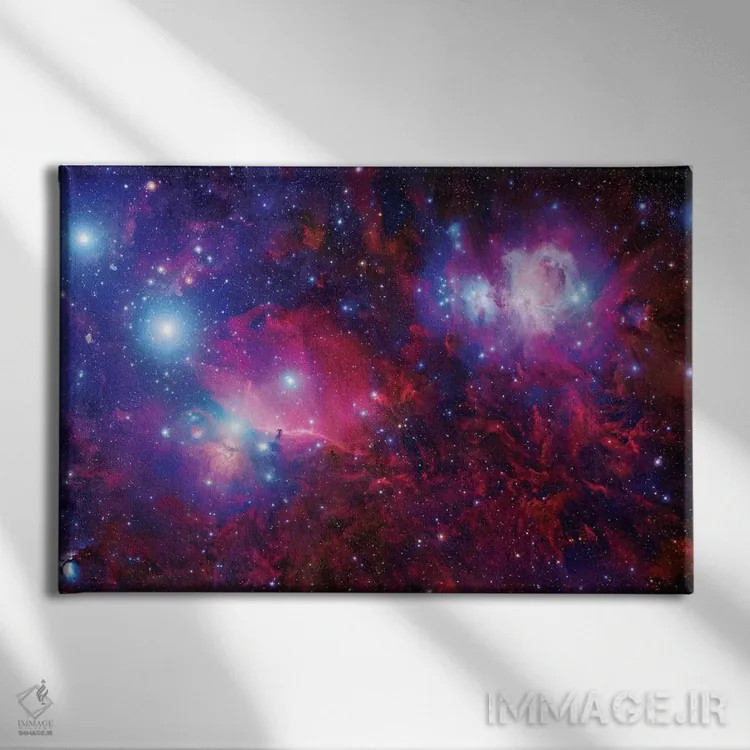 تابلو دکوراتیو موزاییک میدان عمیق شکارچی اثر رابرت گندلر - نمای روبهرو روی دیوار