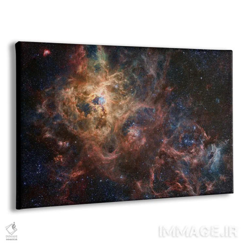 تابلو دکوراتیو سحابی عنکبوتی اثر رابرت گندلر - نمای پرسپکتیو محصول