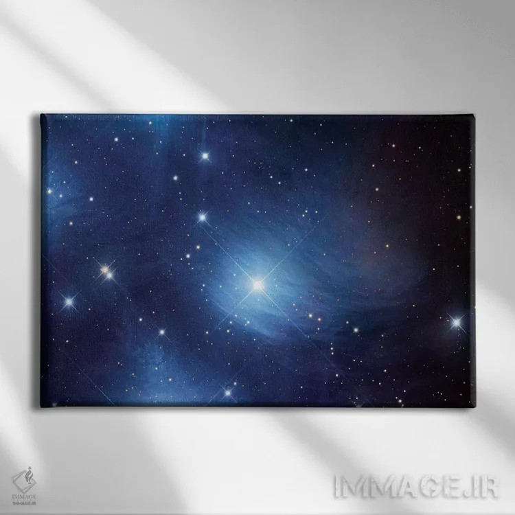 تابلو دکوراتیو A Reflection Nebula In Taurus,سحابی مروپه، سحابی بازتابی در… اثر رابرت گندلر - نمای روبهرو روی دیوار
