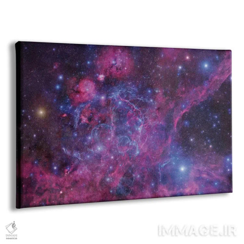 تابلو دکوراتیو باقیمانده ابرنواختر ولا اثر رابرت گندلر - نمای پرسپکتیو محصول