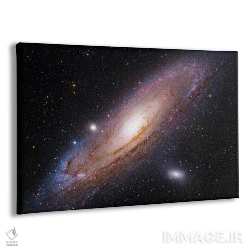 تابلو دکوراتیو کهکشان آندرومدا اثر رابرت گندلر - نمای پرسپکتیو محصول