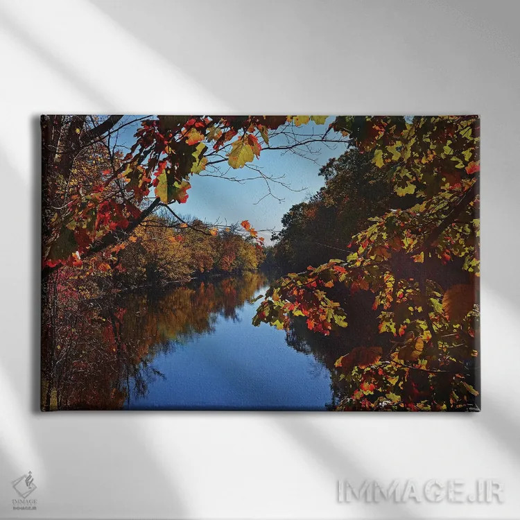 تابلو دکوراتیو پاییز ۲۰۱۹ II اثر رابرت گندلر - نمای روبهرو روی دیوار